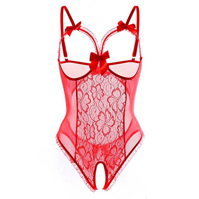 Plus Size Bra Crotch Women Lace Sexy Lingerie Hot