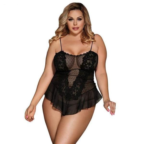 Sexy Lingerie Plus Size Lenceria Hot Sale Sleepwear