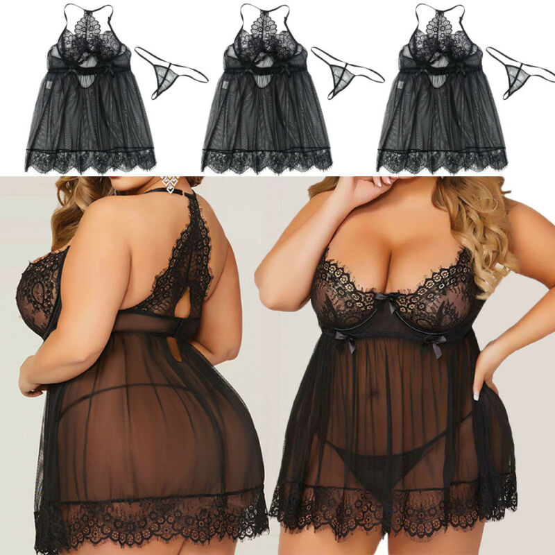 Sexy lace nightdress