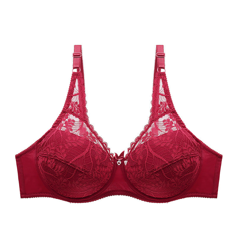 Plus Size Ultra-thin Mold Cup Cotton Bra