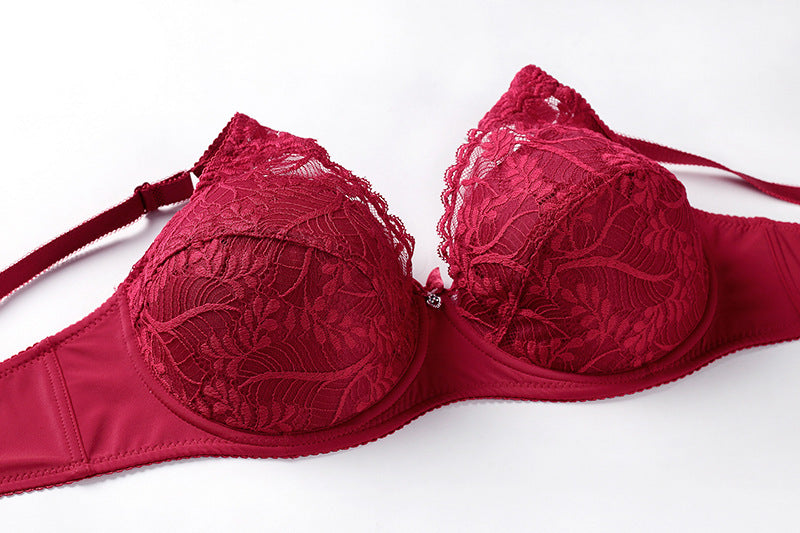 Plus Size Ultra-thin Mold Cup Cotton Bra