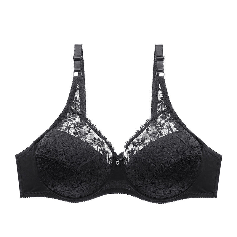 Plus Size Ultra-thin Mold Cup Cotton Bra