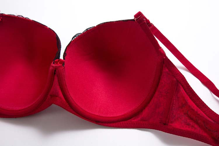 Lace color matching underwear set Be sexy