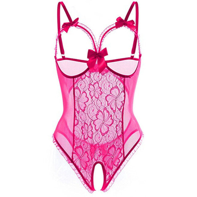 Plus Size Bra Crotch Women Lace Sexy Lingerie Hot