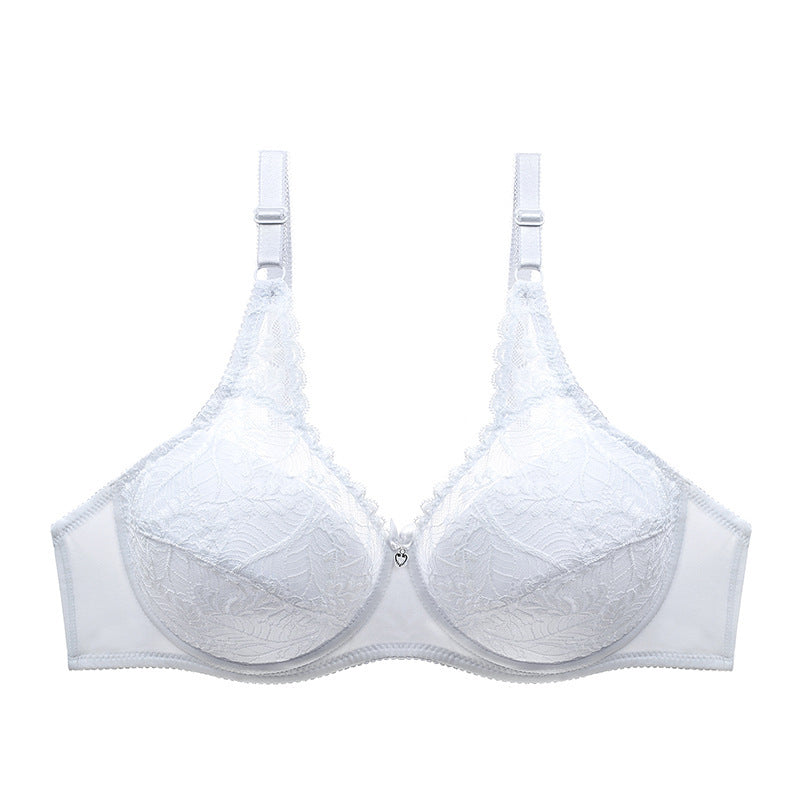 Plus Size Ultra-thin Mold Cup Cotton Bra