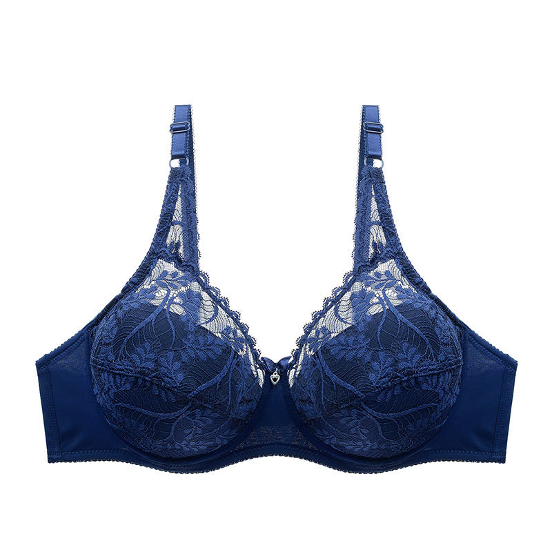 Plus Size Ultra-thin Mold Cup Cotton Bra