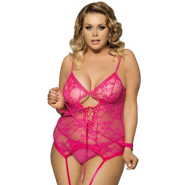 Lace Lingerie High Quality with Handcuffs 6 XL