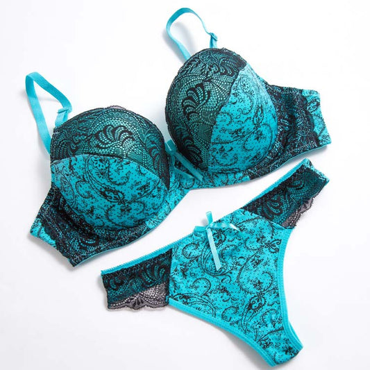 Lace color matching  underwear  set  Be sexy